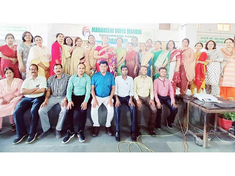 MVM Jabalpur : 3 days In-Service Teacher's training program was completed at 12 June 2023 at Maharishi Vidya Mandir, Jabalpur in which 130 participants took active participation.