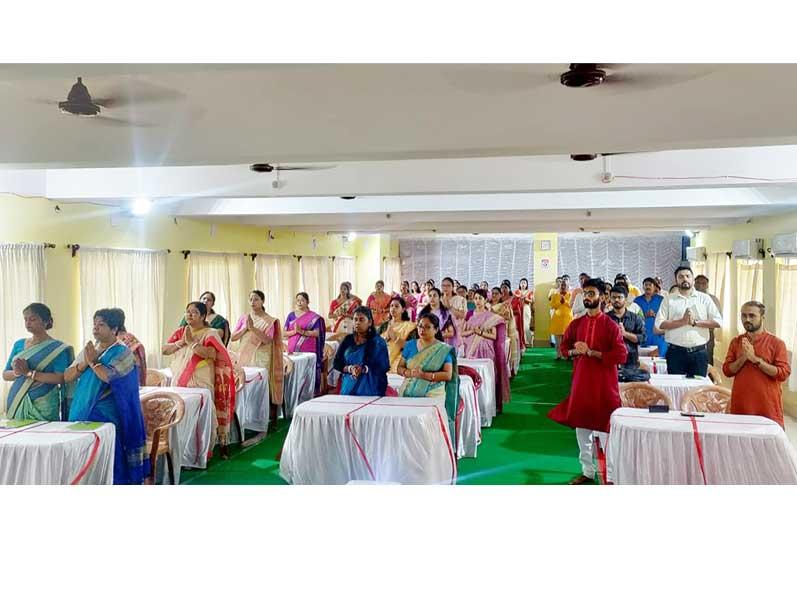 A glimpse from In-House Teachers Training Programme organised at Maharishi Vidya Mandir, Silchar.