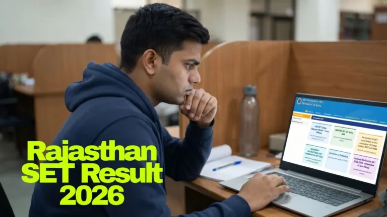 Rajasthan SET Result 2026, Cut Off, Merit List