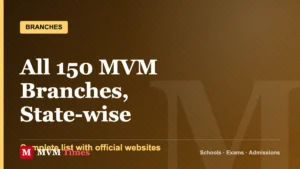 Maharishi Vidya Mandir School List: All 150 Branches State-wise